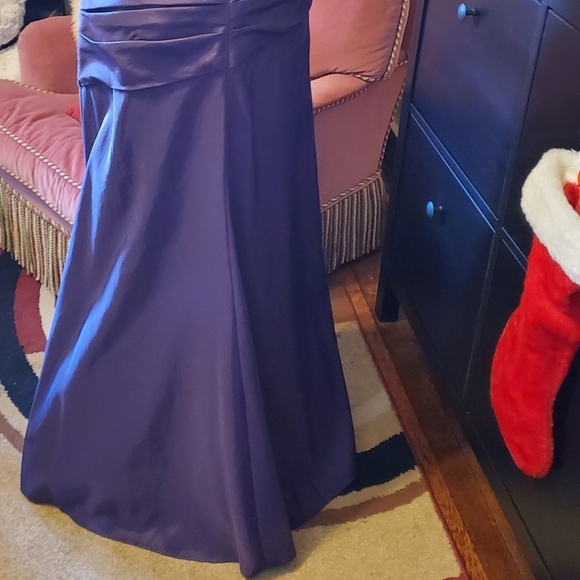 Water and waters women long purple Night dress Size 10 - Picture 8 of 11